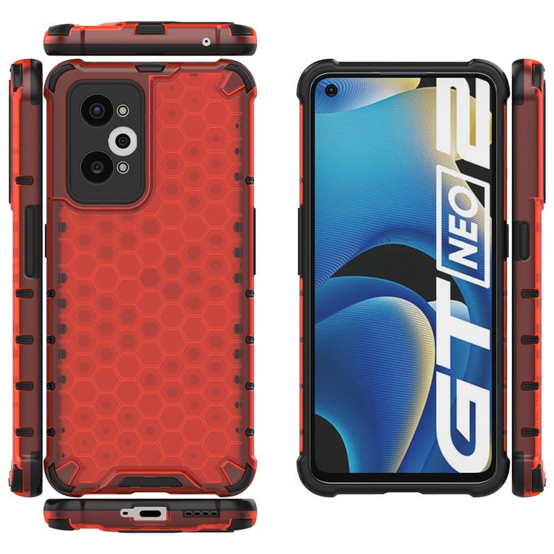 For Realme GT Neo 3T Case Cover Realme 10 Pro Plus 10T GT 2 Master Explorer Flash Honeycomb Bumper Phone Cases On Realme Neo 3T
