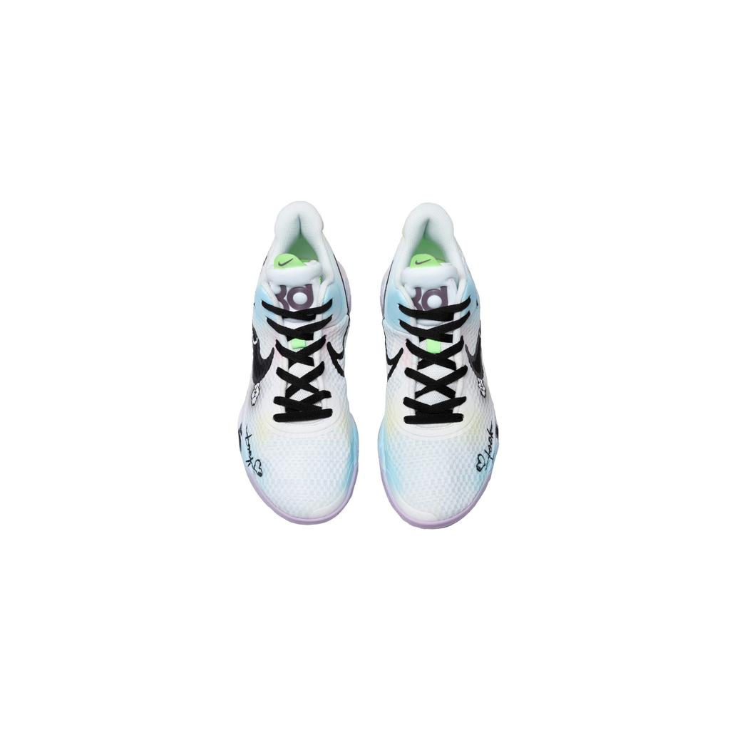 Nike KD Trey 5 IX Vintage Basketball Shoes Unisex Mid top Yellow DJ6922-100(Team348-)