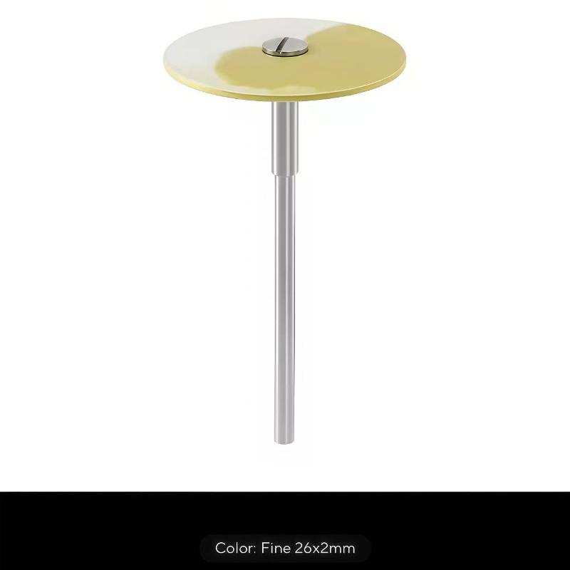 Rubber Diamond Polisher Wheel Disc Set High Diamond Concentration For Nail Art Jewelry Metal Polish