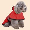Hooded Dog Rain Jacket With Strip Reflective Dog Coats Dog Clothes Dog Raincoat  Walking The Dog