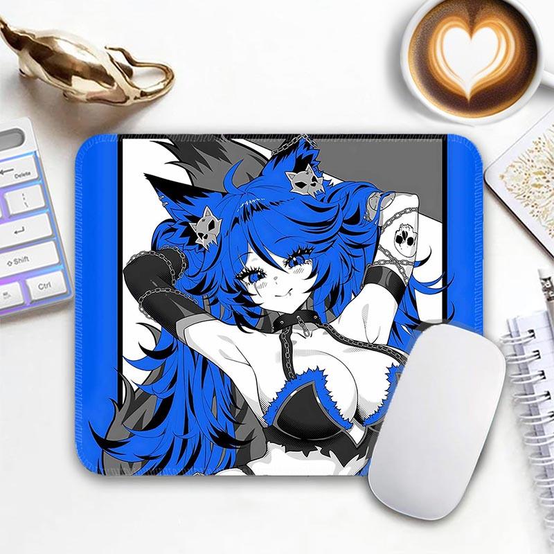 Waifu Cups Season 6 Standard Mouse Pad Edge Stitched Small Spite Anime Mousepad Travel Mouse Mat Non-Slip Office Mousemats
