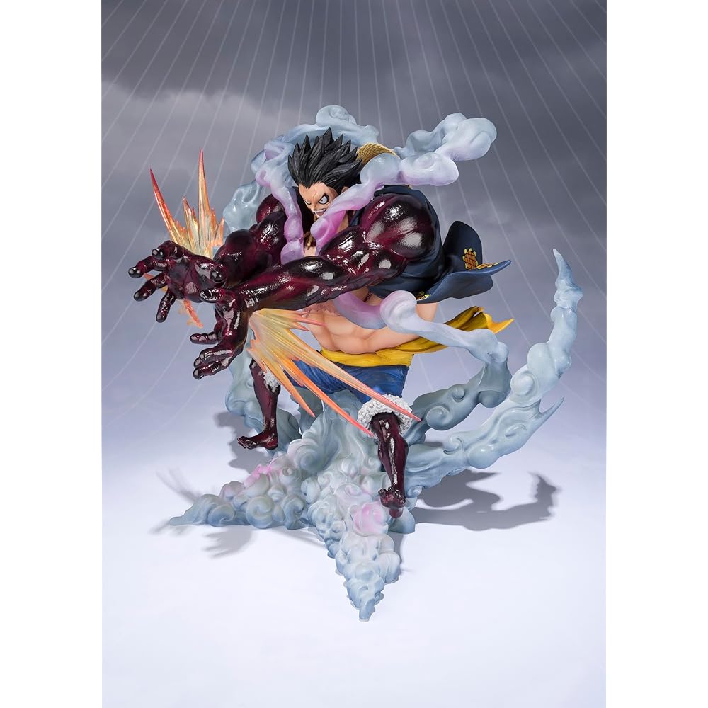 TAMASHII NATIONS Figuarts ZERO One Piece Extra Battle Monkey D. Luffy Gear 4 Lion Bazooka 180mm ABS PVC Painted Figure