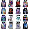 Spacious 15-inch Inside Out 2 Backpack Durable Oxford Cloth School Book Bag