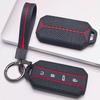 Anti Lost Silicone Keychain Lanyard for Chery Jaecoo 5 J5 J7 Tiggo 9 Arrizo 8 with Keychain Honeycomb Texture Non Slip Grip Car Remote Key Sleeve