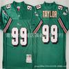 Miami Dolphins Retro Football Jersey Embroidered NFL Style Mens Sportswear Fan Wear Casual Training