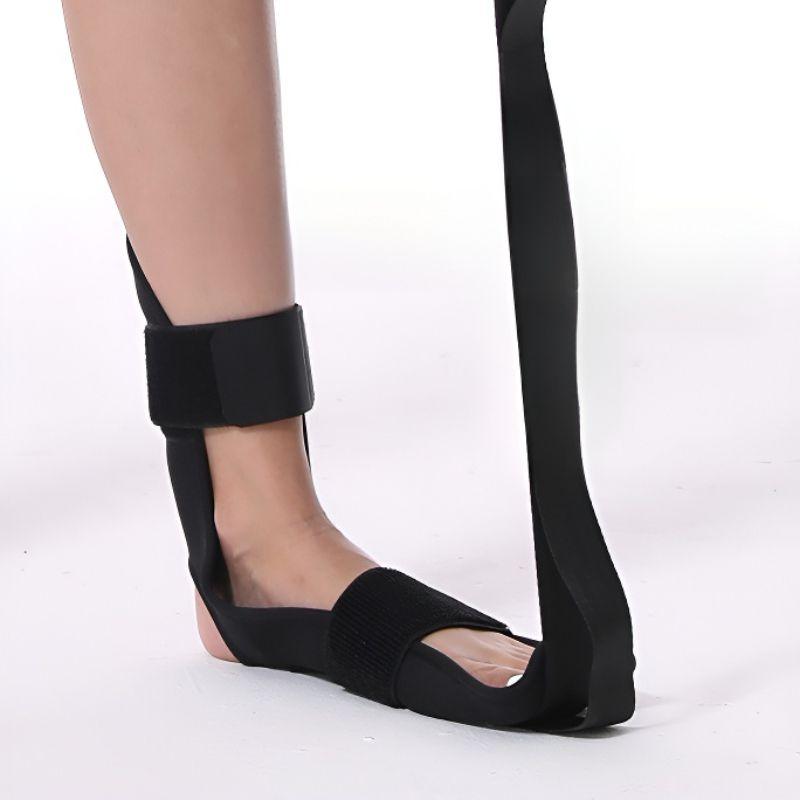 

Yoga Stretch Band Sectional Adjustment Tension Band Auxiliary Foot Tendon Ligament Stretch Stretch Rope Leg Foot Rehabilitation Training Black 1 piece without segmented lacing