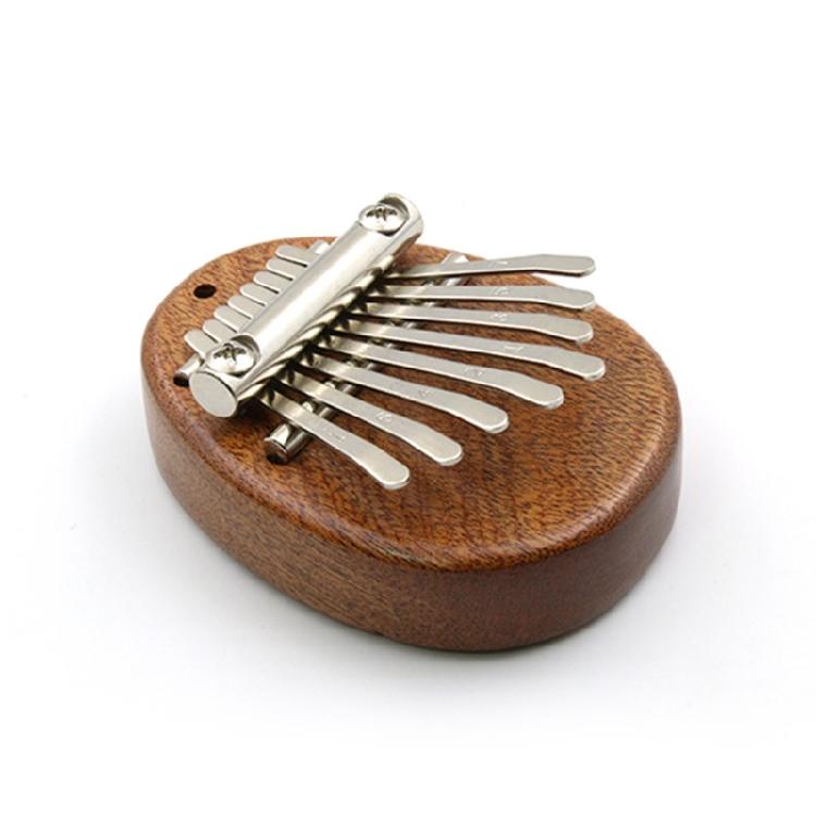 Exquisite Finger Thumb Piano Marimba Musical Instrument 8 Keys Thumb Piano Portable Wood Finger Piano Easy Use