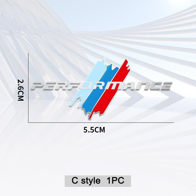 ljqvz9 For BMW car interior products M label metal random car label decorative sticker E46 E36 F10 F30 E90 X3 F25 X5 E53 IX3 Z4 IX X4X6