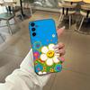 Sunflower Smiley Face Phone Case For Samsung S26 S25 Edge S24 S23 S22 S21 S20 Ultra Plus Fe Galaxy Silicon Cover