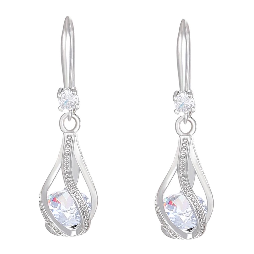Boucles d'oreilles pendantes élégantes en forme de goutte d'eau, boucles d'oreilles pour rendez-vous, bijoux d'oreille à texture cuivre, idéales pour un événement décontracté et formel