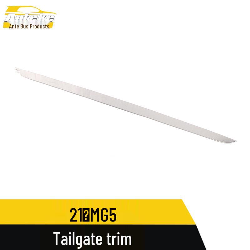 MG5 Trunk Tailgate Anti-Scratch Trim Sticker & Bumper Strip Accessory for MG 21 Model