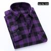 Men's Vintage Plaid Lapel Shirt Jacket - Long-Sleeve Casual Wear for Spring and Autumn