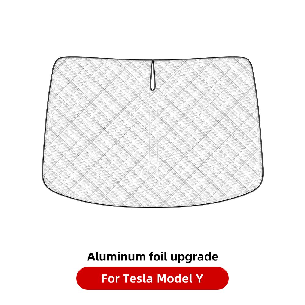 YZ For Tesla Model Y 3 Highland Juniper 2021-2025 Car Sun Shade Front Window Shade Visor Glass Roof Skylight UV Protection