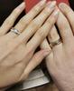 Kajia Tricolor Smooth Index Finger Ring - Classic, Non-Fading, Elegant Women's Hand Jewelry.