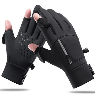 Gants de cyclisme imperméables, coupe-vent d'hiver, mitaines de ski chaudes, antidérapantes, pour écran tactile, pour sports de plein air, escalade, randonnée