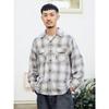 [Beaming Life Store by BEAMS] L/S Shirt [Special Order] PENDLETON Check Open Collar Shirt Men's GREY M_92110387964