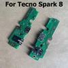 New For Tecno Spark 8 8C 8P 8T USB Charging Dock Board Connector Charging Flex Cable