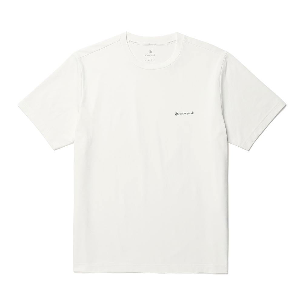 SNOWPEAK Quick Dry Basic Short Sleeve T-Shirt Off White (S26MUTTS12)