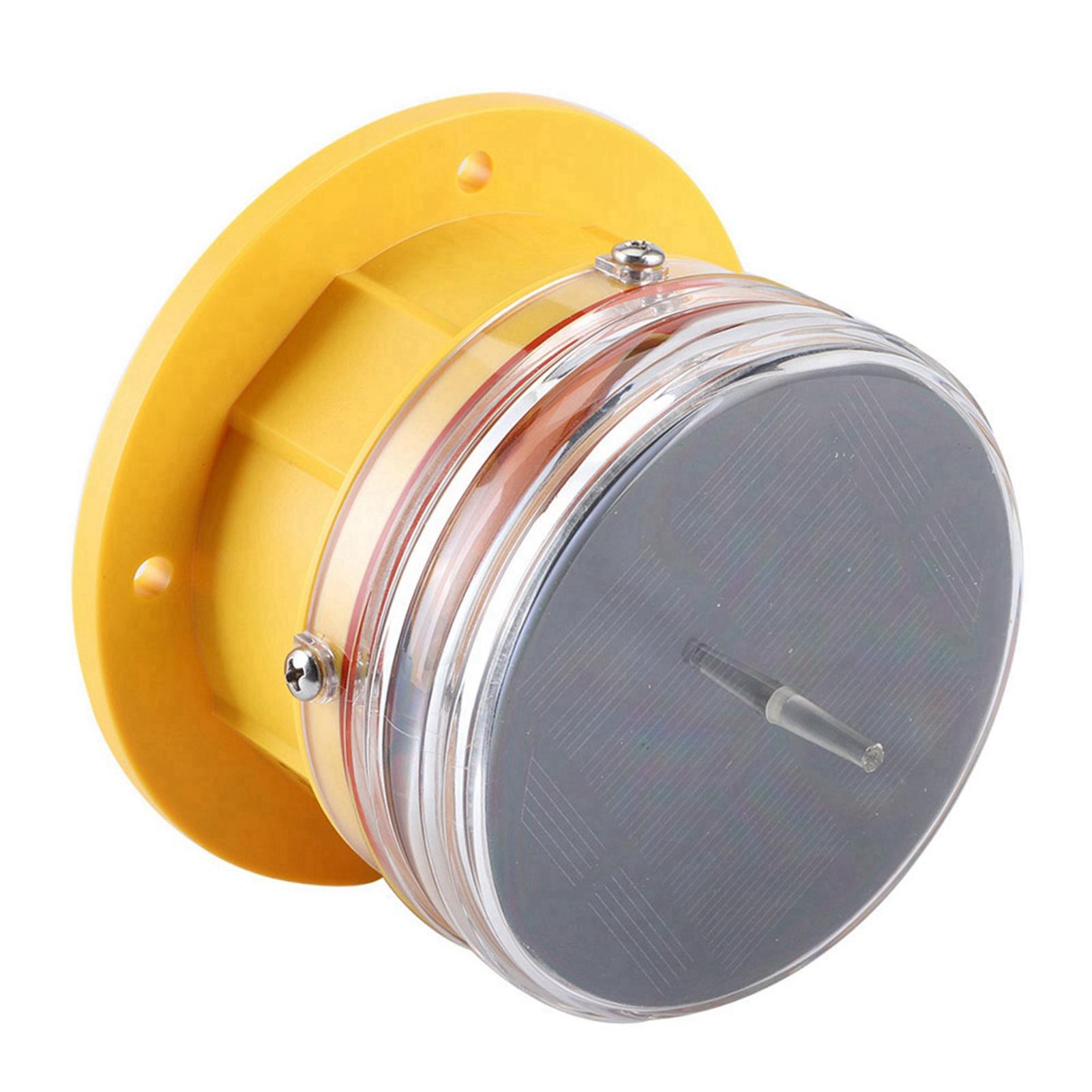

Solar Power Sidelight IP68 LED Ship Marine Dock Barge Safety Beacon Flashing Light 360 degrees Lighting