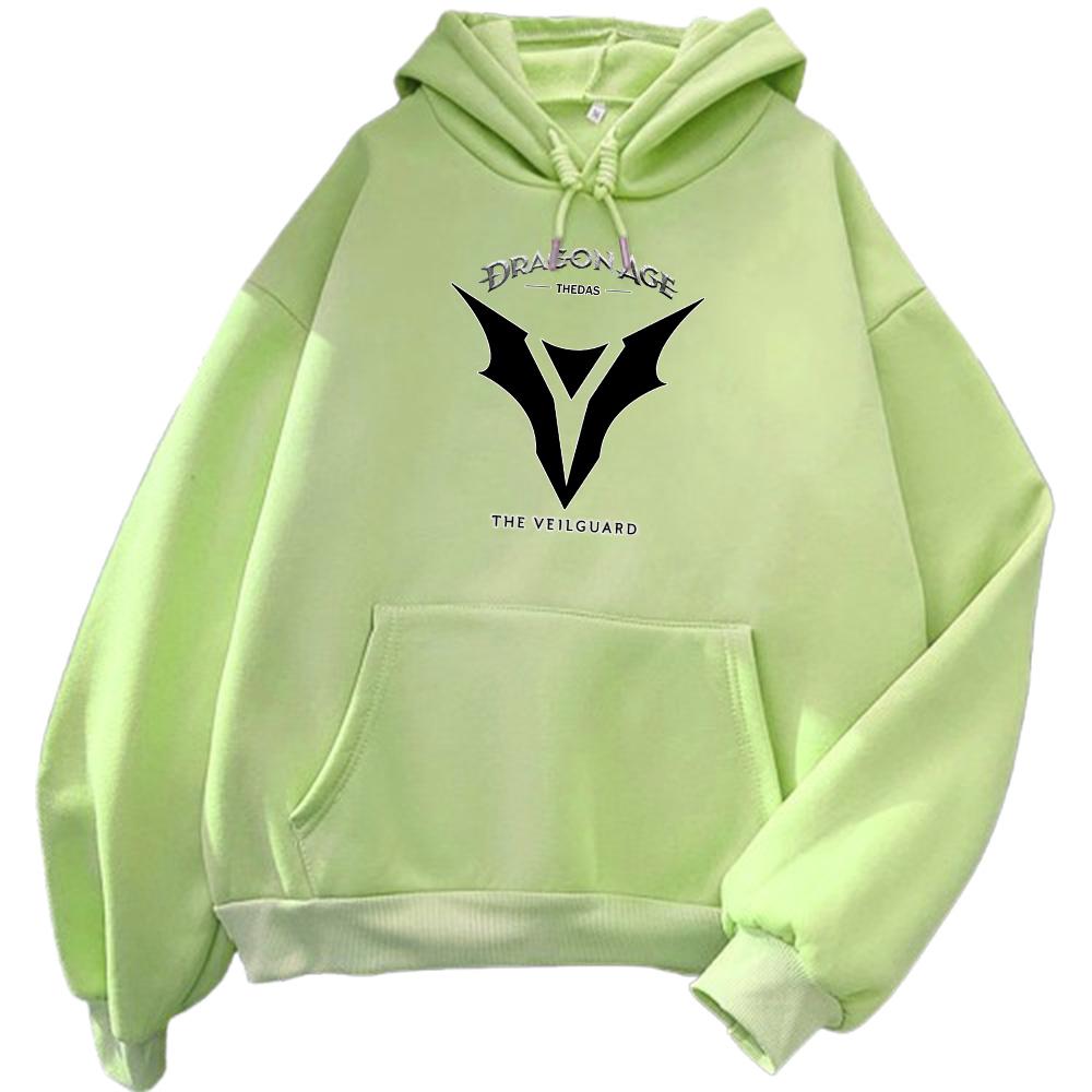 

Dragon Age The Veilguard Hoodies Game Printing Sweatshirts Pullover Men Women Теплая толстовка с капюшоном Зимняя флисовая одежда XXXL