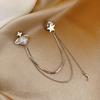 Chain Tassel Planet Suit Pin Brooch Single-Stitched Corsage Mourning Brooch