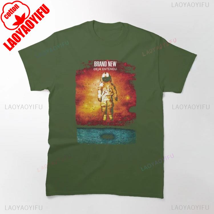 Brand New Deja Entendu Album Vintage Emo Punk Rock Graphic Tshirt Unisex Casual Short Sleeve Music Fan Gift