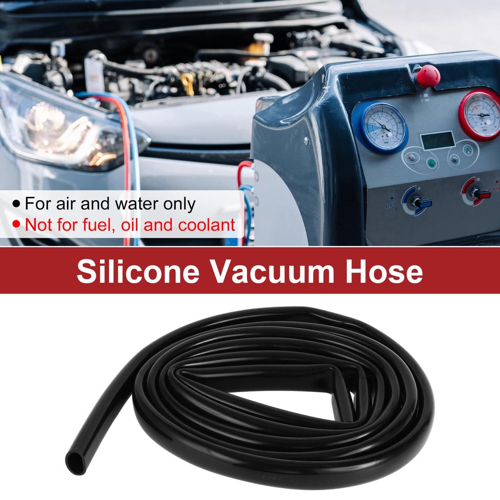 ACROPIX 130PSI Max Pressure Silicone Vacuum Tube Hose Automotive Vacuum Line High Temperature 12FT