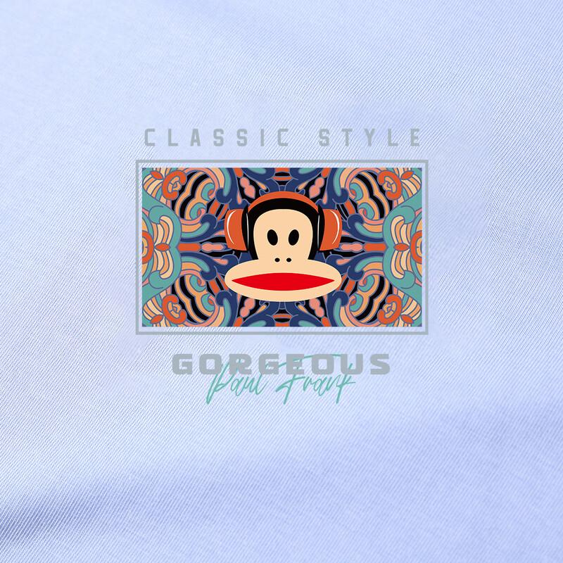 Paul Frank Men's Summer Loose Fit Short-Sleeve T-Shirt