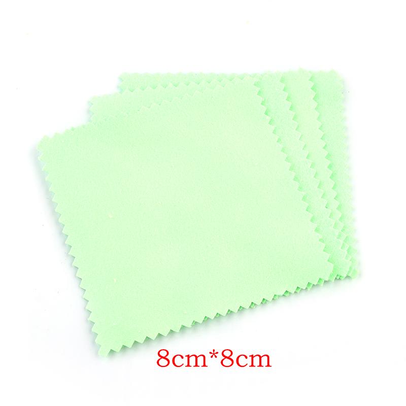 Louleur Polish Polishing Cloth Silver Color Cleaning Polishing Cloth Soft Clean Wipe Wiping Cloth For Gold Color Jewelry Tool