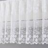 Lace Embroidery Flower Curtain Windproof Dust-Proof Hanging Cover Anti-Direct Blowing Air Conditioning Curtain Bedroom Decor