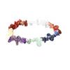 5-8mm Mixed Natural Gemstone Chip Beads Stretchy Bracelet