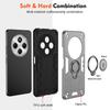 For Redmi 14C Shockproof Armor Car Holder Magnetic Ring Phone Cover For Redmi 14C Camera Protect Case For Redmi 14C Cases Fundas