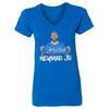 Neymar Jr Saudi Arabia Soccer Star Tribute Ladies039 V-Neck Tshirt