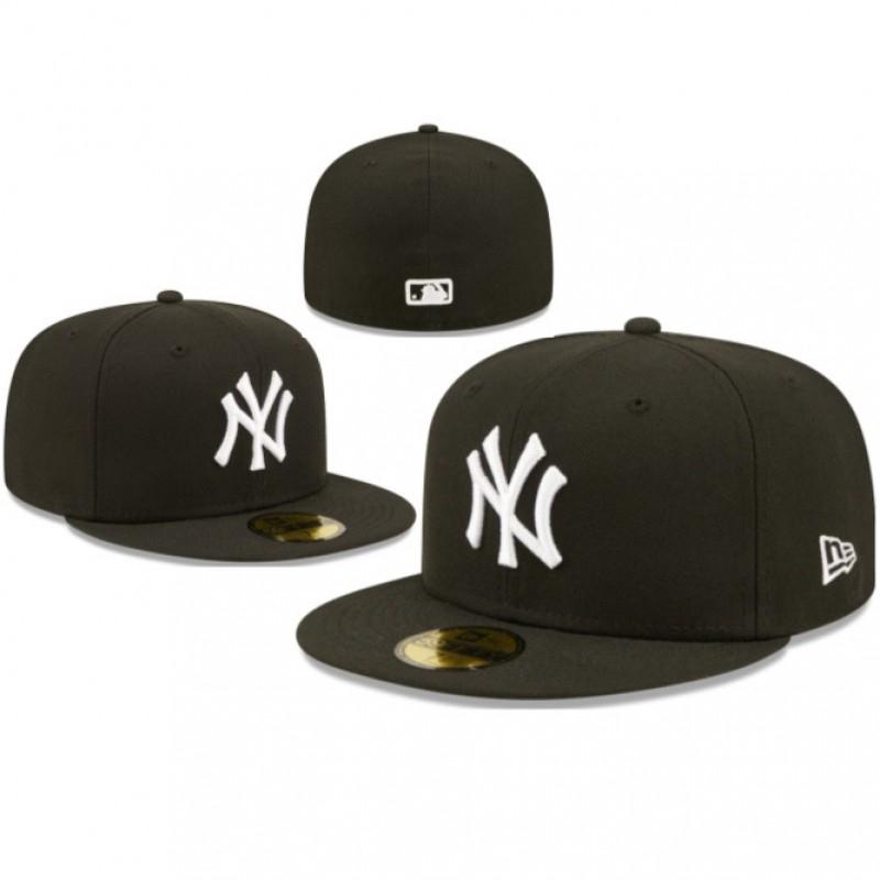Καπέλο Baseball Yankees Ανδρικό Γυναικείο Κεντητό Επίπεδο Γείσο Βαμβακερό Καπέλο Ηλίου Μόδα Streetwear