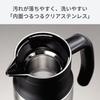 Zojirushi Mahobin Stainless Steel Cool Pitcher 1.0L Vacuum Double Pitcher Wide Mouth Slim Cold Storage Stainless Steel SH-MA10-XA