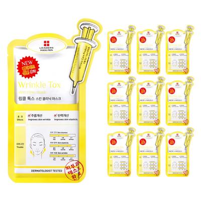 Insolution Wrinkle Tox Mask Pack, 1 opakowanie, 10 sztuk