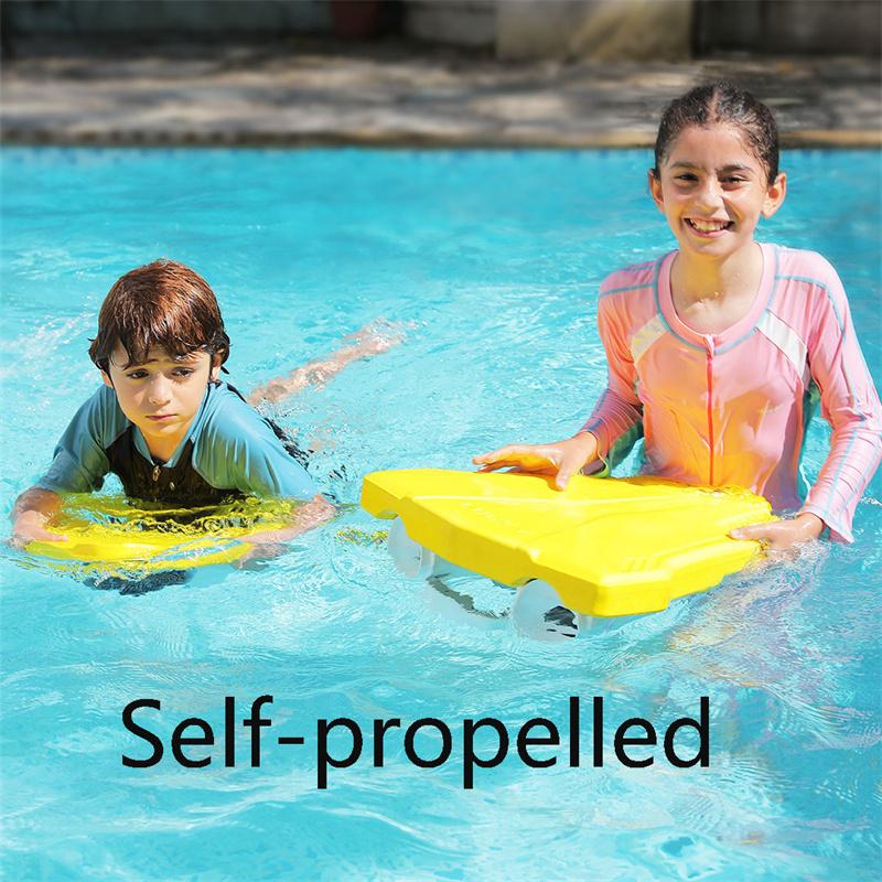 Stylish New  3-position Adjustable Water  Surfboard Propulsion  Beginner Swimming Equipment  Motorised Swim Float for Adults and Children