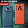 Newest Magnetic Premium Leather Case for Honor Magic 7 6 5 4 Pro Personality Highly Quality Magnetic Wireless Charge Phone Cover