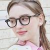 DAYWALKER Zeiss Lens Unisex Blue Light Blocking Horn-Rimmed Glasses LEO C4A
