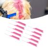 10pcs Rat Tail Combs Fine Teeth Prevent Static Smoothing Handle Pointed Hair Parting Combs