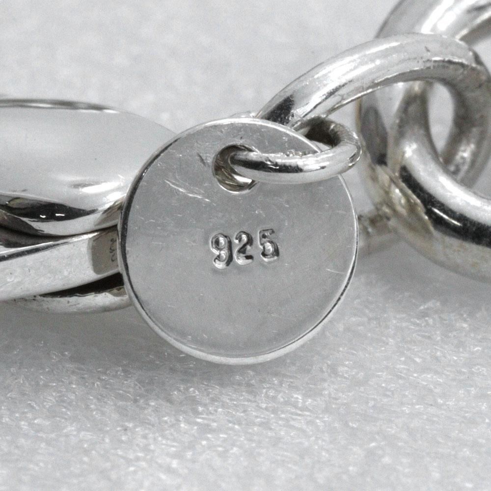 TIFFANY&Co. Hardware Dunkle Ball Bracelet Silver925/K18 Yellow Gold 33.7g Women Used