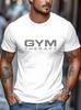 Men'S Outdoor Casual Athletic T-Shirt, GYM Relax Fashion Print - Men'S Spring Su
