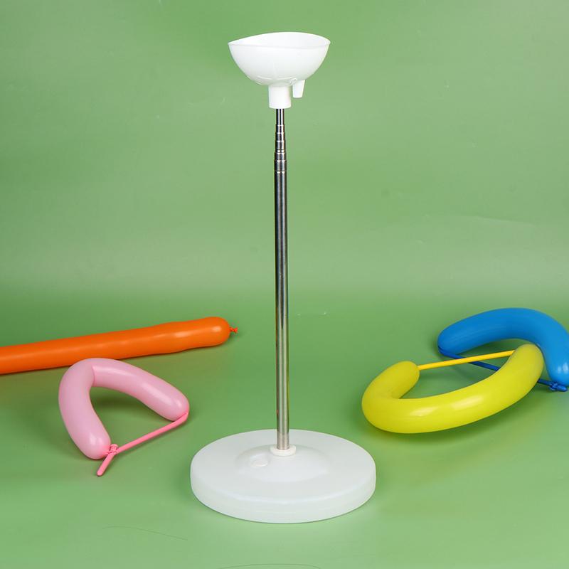 1Set Adjustable Balloon Column Stand Kit Metal Pole Plastic Base For Wedding Birthday Party Baby Shower Christmas Decoration