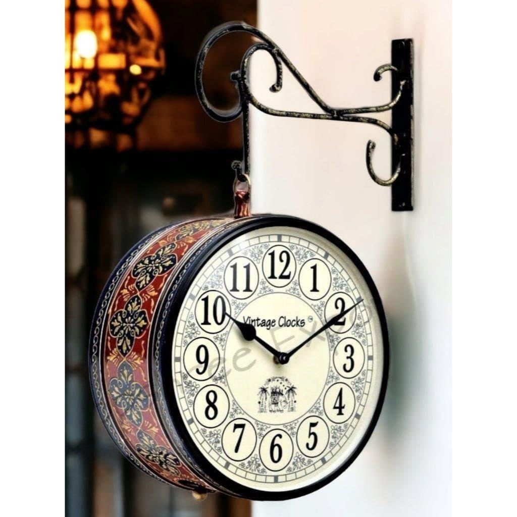 

Часы Абстрактные Железные Станции Аналоговые Часы (10 х 10 дюймов, циферблат: 10 дюймов, Многоцветный)