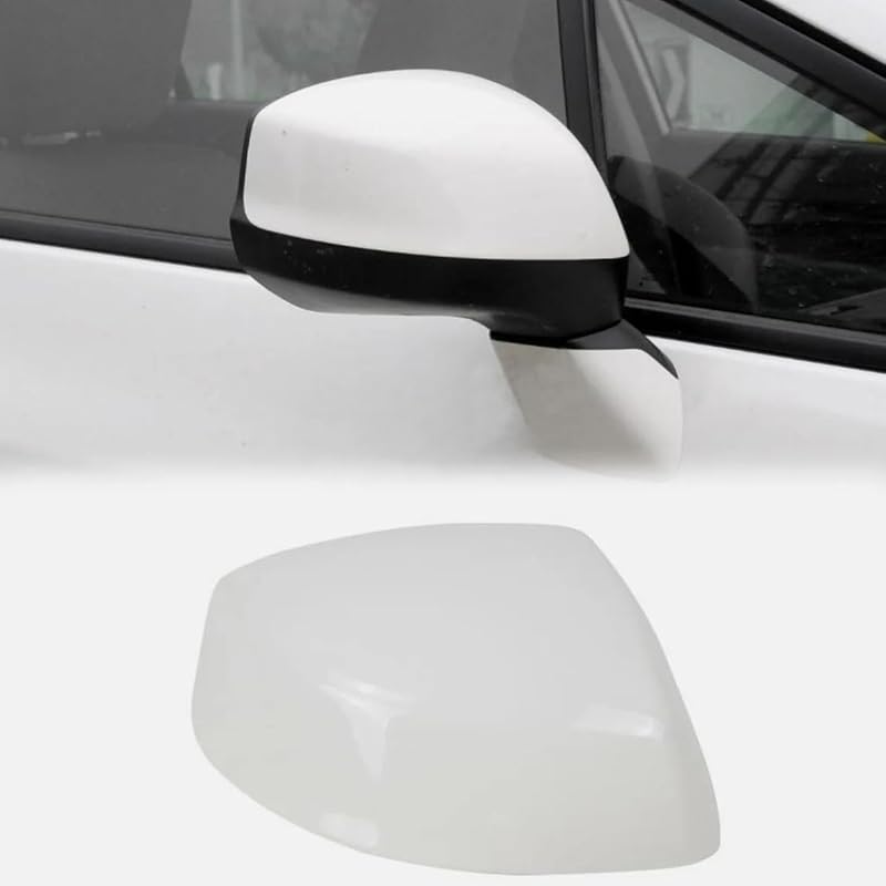 Silver Right Passenger Side Rearview Mirror Cap Cover for Honda Civic 2012 2013 2014 2015 (Black, Right)