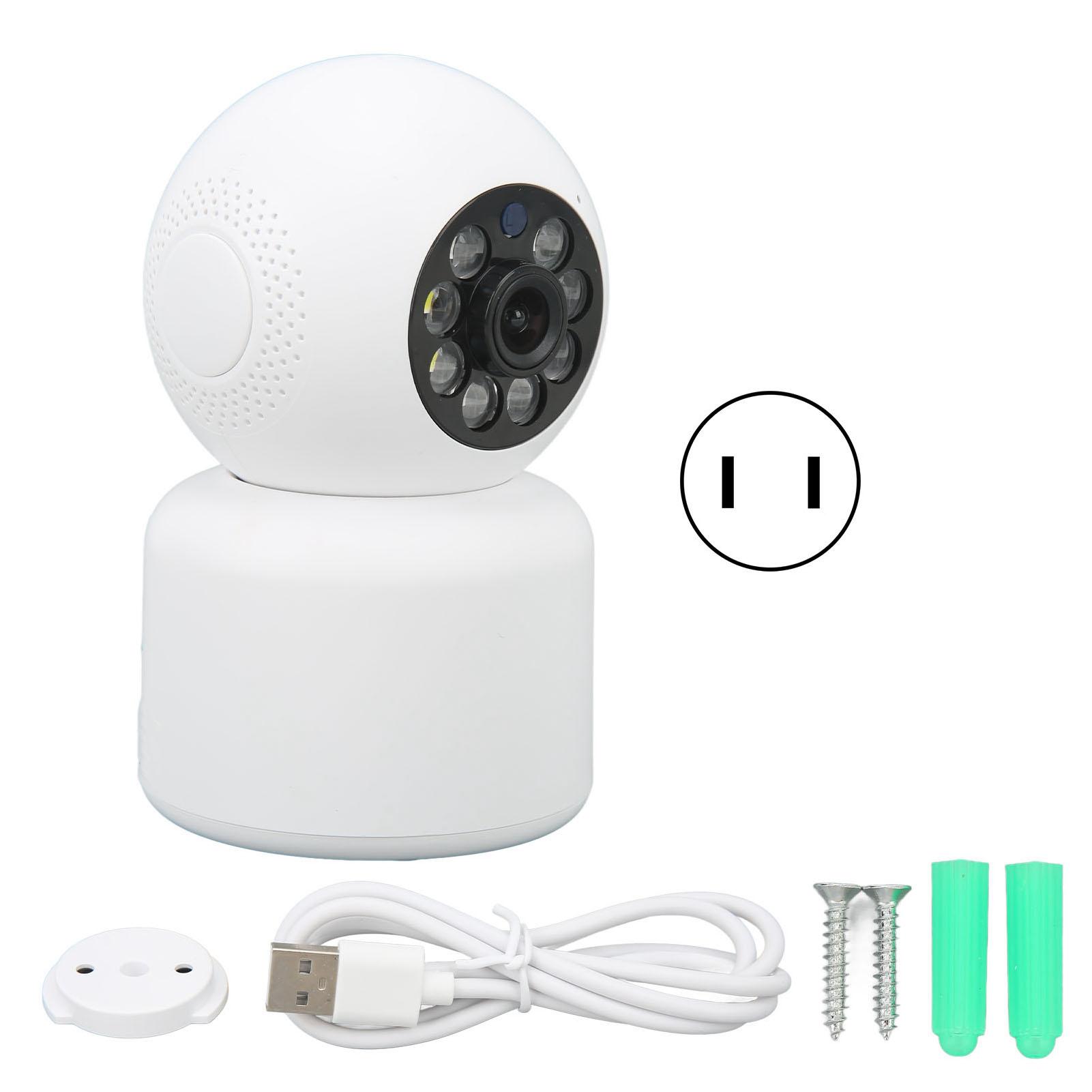

5G Smart Indoor Camera HD Baby Pet Camera Wireless 2 Way Audio Infrared Night Vision PTZ Motion