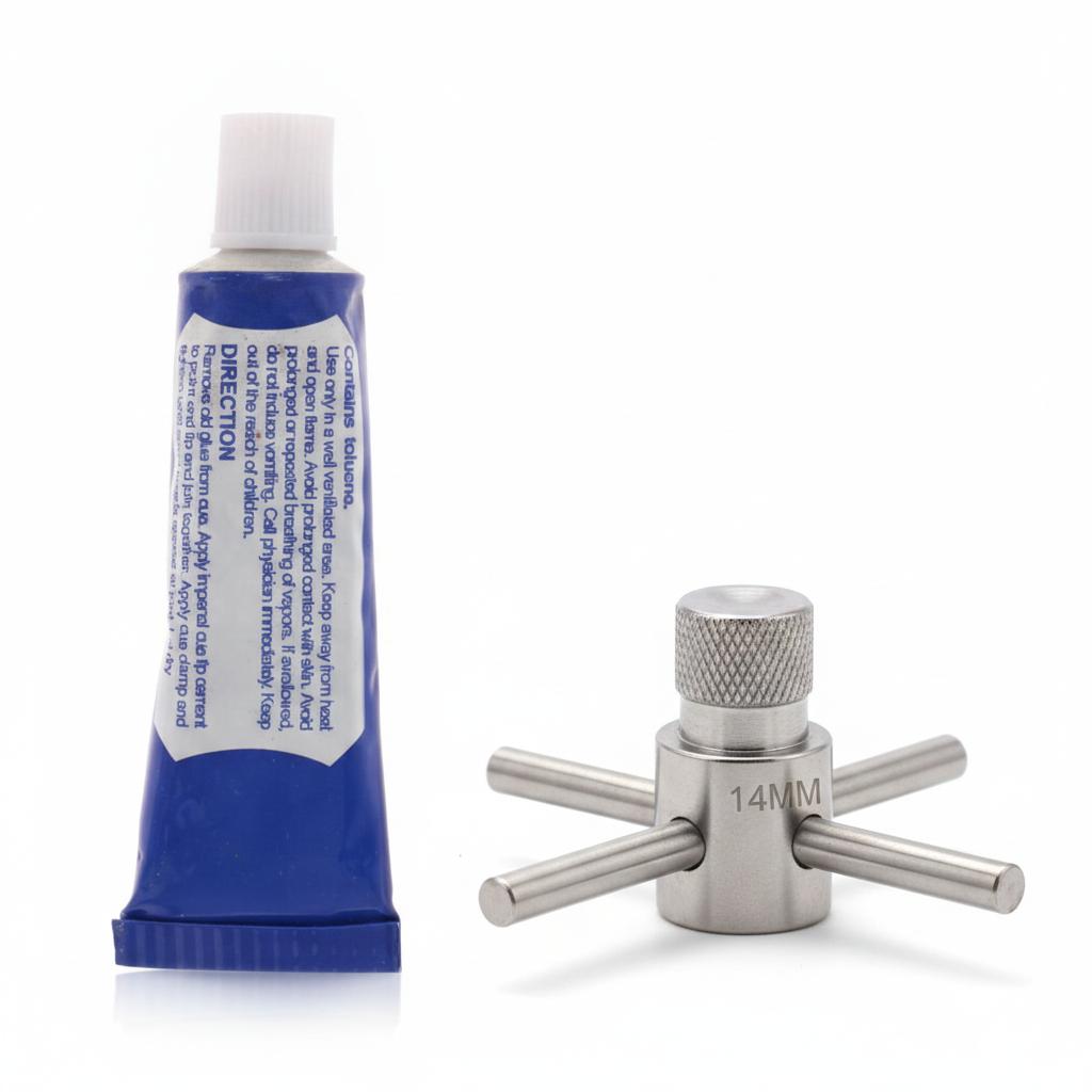 Glue for Pool Cue Tips Maintenance Multifunctional 16g Quick Drying Clear Easy to