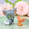 Anime Tom And Jerry Kawaii Blind Box Action Figure Cheese Style Model Kids Toy Christmas Gifts Tabletop Automotive Ornaments