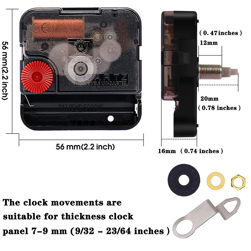 Sun Silent Quartz Clock Movement 12888 with Scanning Sun Axis