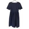 CELFORD CWF0201025 Navy Fit and Flare Short Sleeve Dress Dress 34 NavyUsed